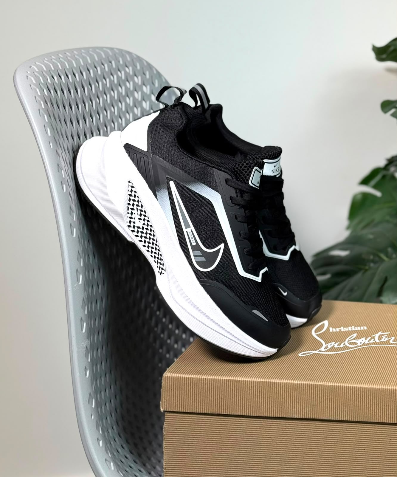 Nike Air Max Negros Mate Hombre